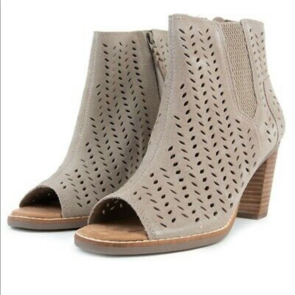BOGO FREE - Tom’s Open Toe Booties